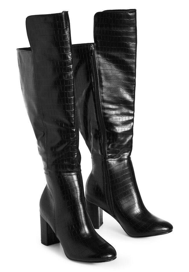 Bellissimo Tall Boot, BLACK, alternate image number null