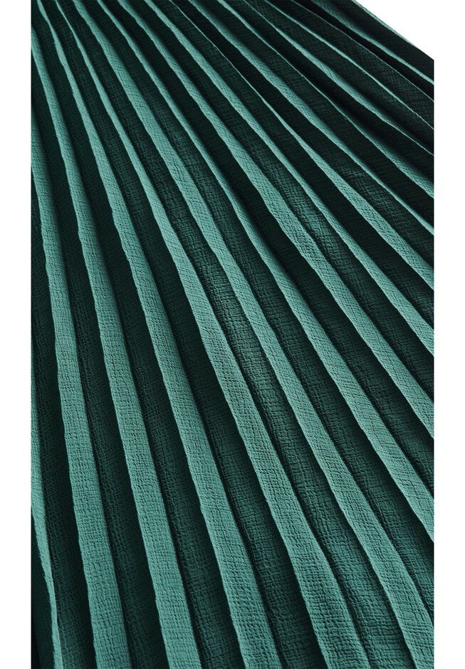 Love Pleat Dress - jade, GREEN, alternate image number 5