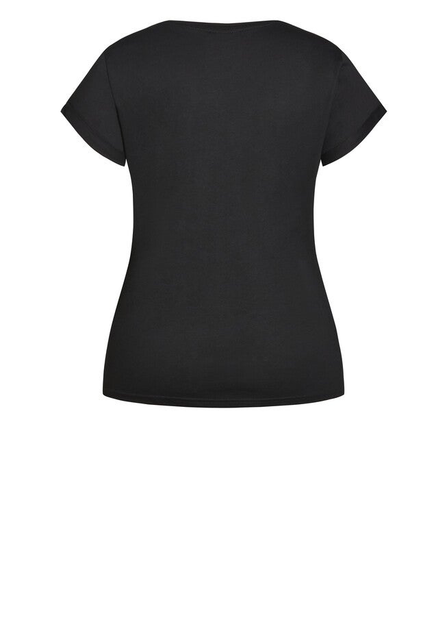 Animal Vibe Tee - black, BLACK, alternate image number 3