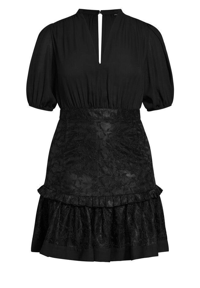 Harmony Dress - black, BLACK, alternate image number 4