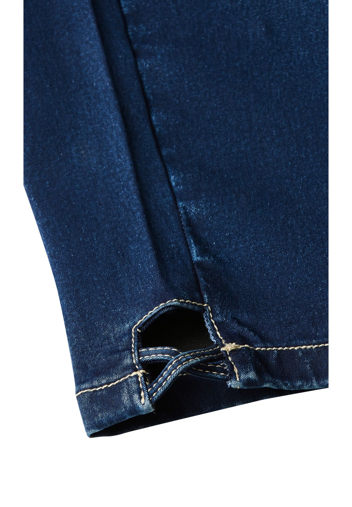 Butter Denim Lattice Jean, DARK WASH, alternate image number 5