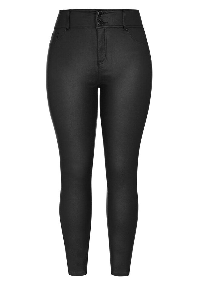 Skylar Short Skinny Jean - black, BLACK, alternate image number null