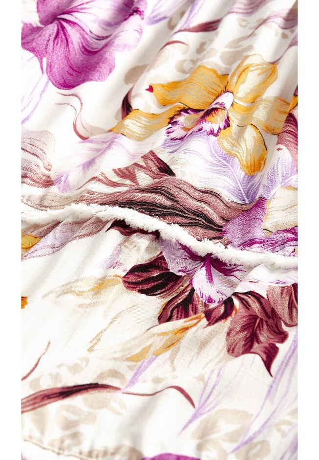 Mahe Tier Dress - ivory, WHITE, alternate image number null