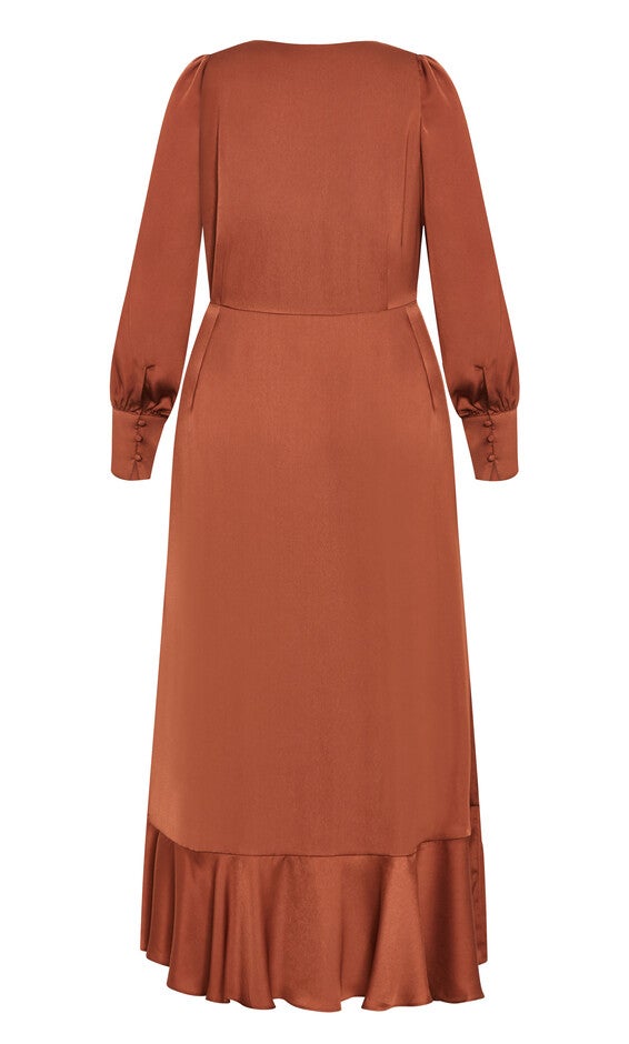 Oki Maxi Dress - copper, ORANGE, alternate image number null