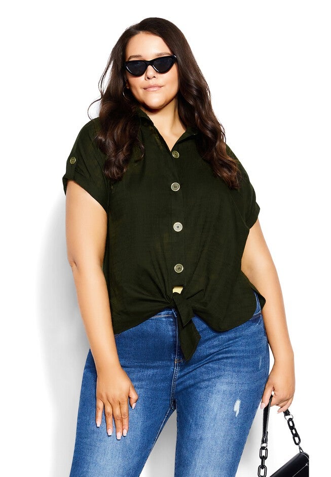 Button Explore Shirt - khaki, BROWN, hi-res image number null