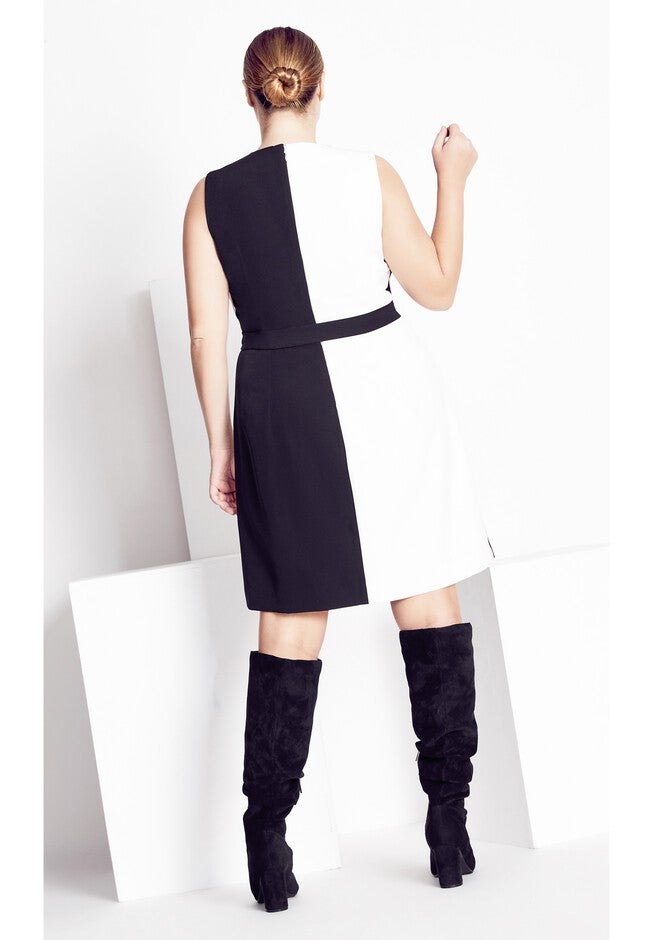 Isla Dress - black, BLACK, alternate image number 3