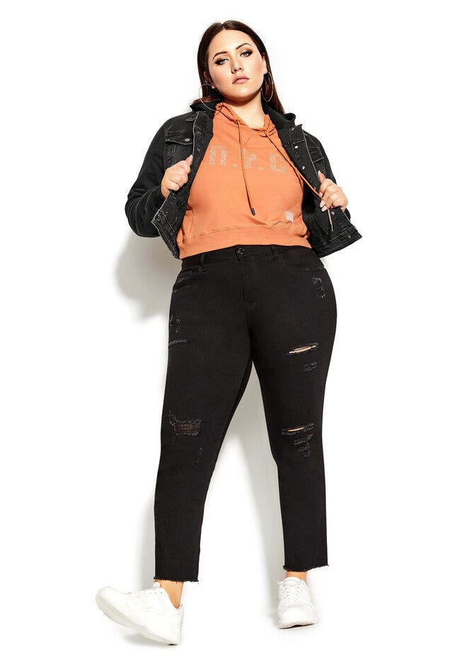 Denim Street Jacket - black, BLACK, on-hover image number 1