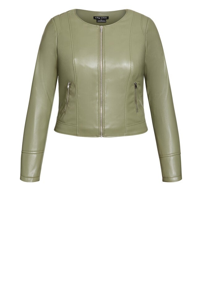 Cora Jacket - sage, GREEN, alternate image number null