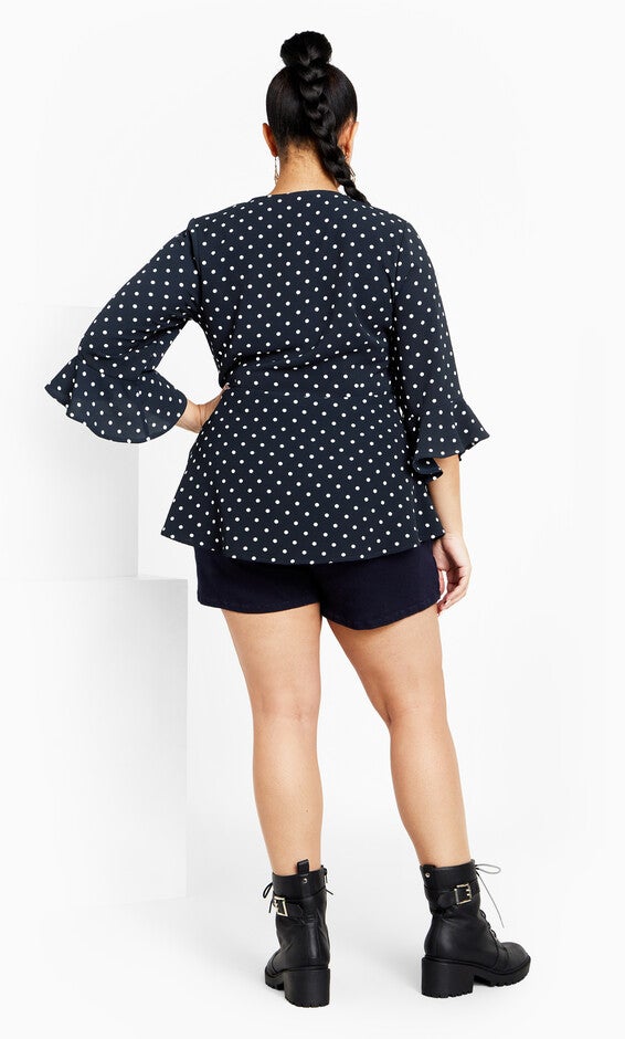 Fresh Spot Top - navy, BLUE, alternate image number null