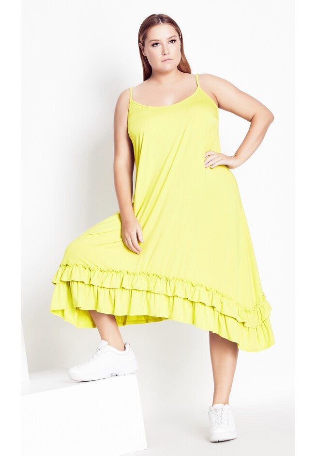 Ibiza Dress - lime, GREEN, hi-res image number null