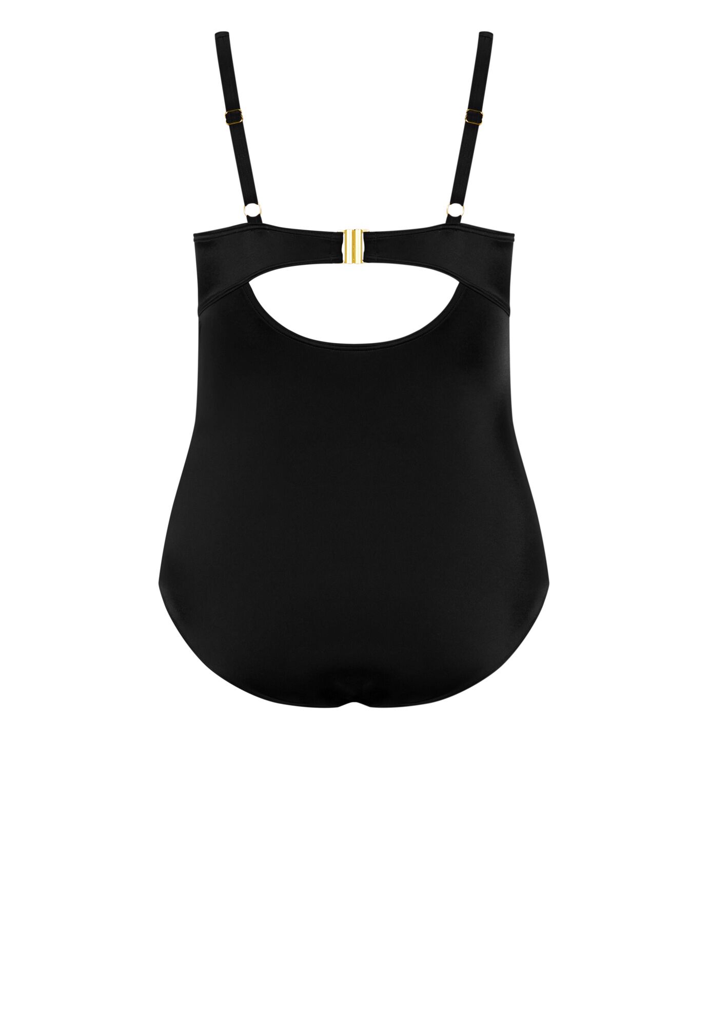 Azores Drape 1 Piece - black, BLACK, alternate image number 3