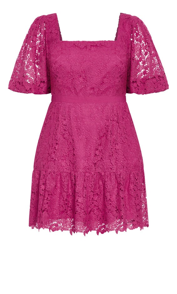 Priscilla Lace Dress - lilac rose, PINK, alternate image number null