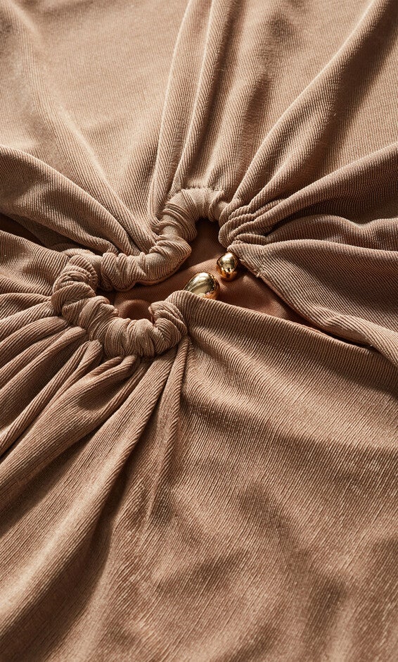 Paola Maxi Dress - mocha, BROWN, alternate image number null