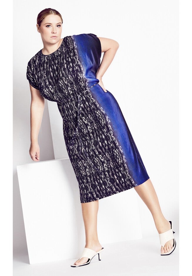 Savannah Dress - black, WHITE, hi-res image number null