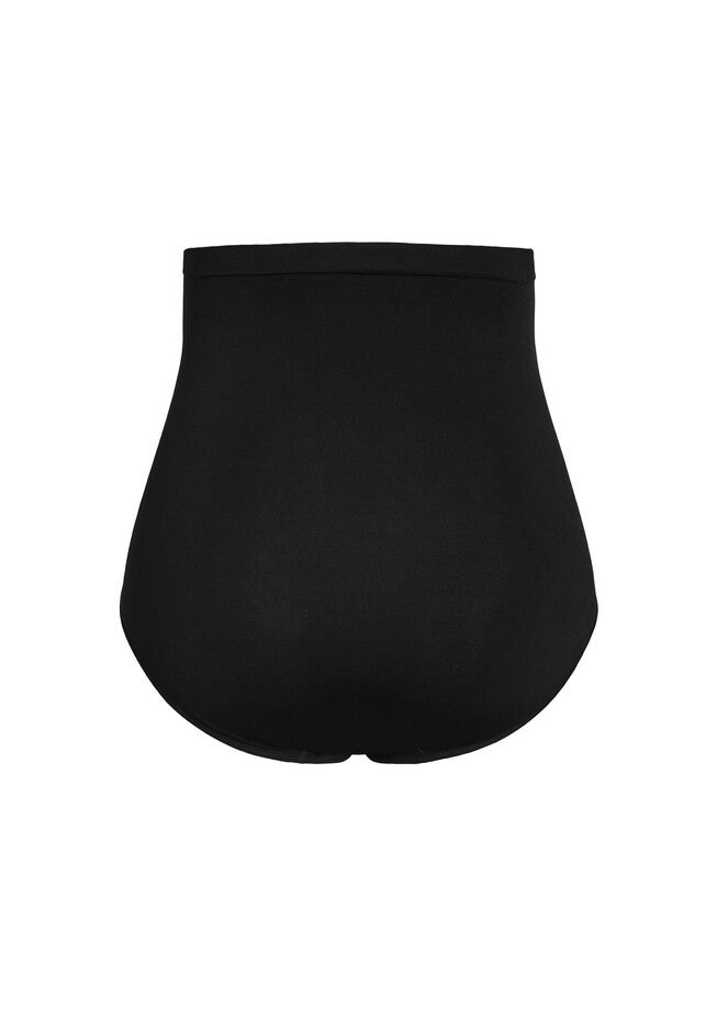 Hi Waist Shaper Brief, BLACK, alternate image number 3