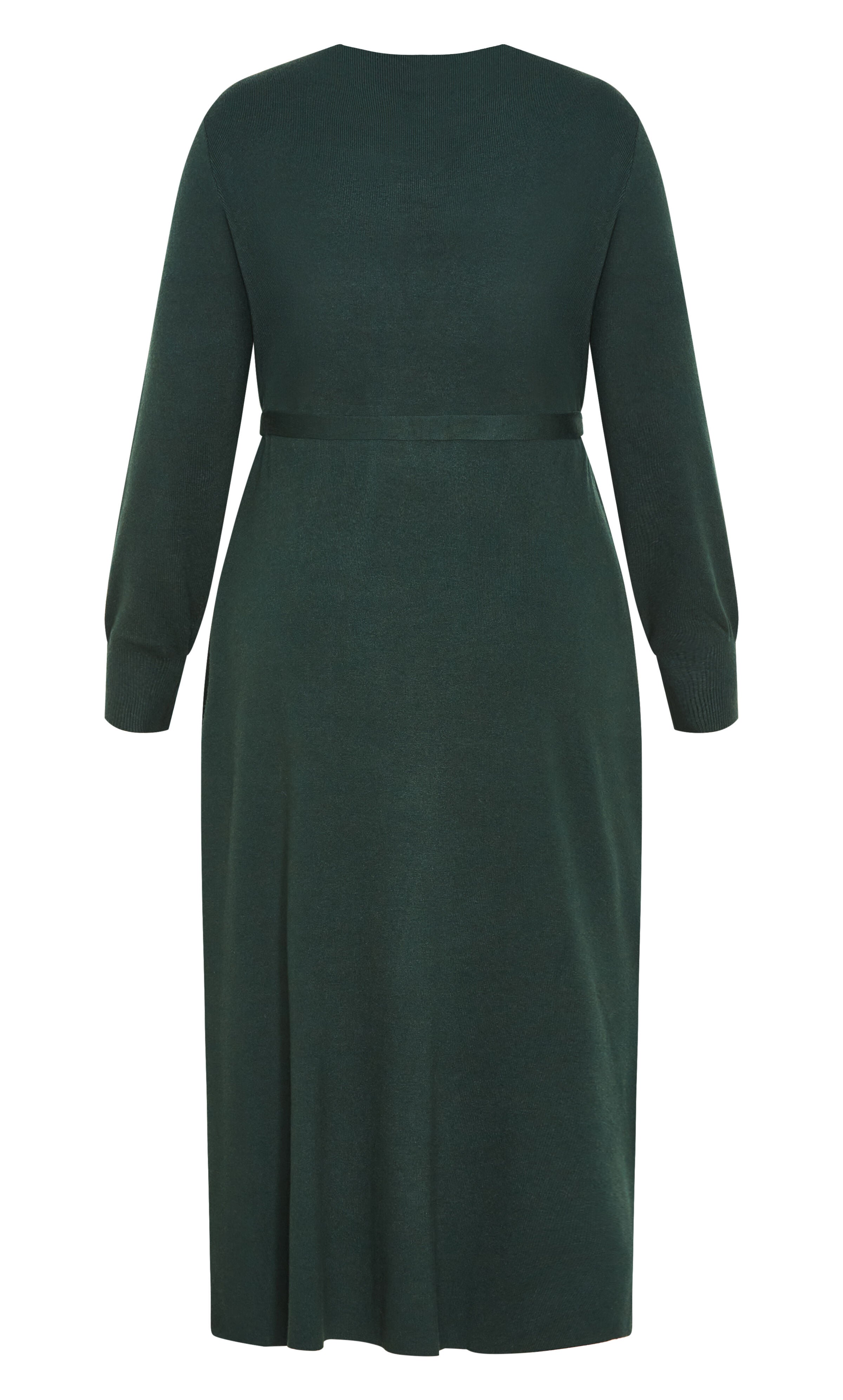 Goldie Longline Cardigan - hunter, GREEN, alternate image number 4