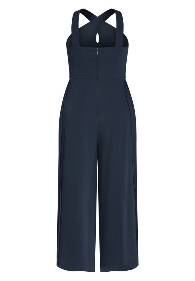 Harper Jumpsuit - navy, BLUE, alternate image number null