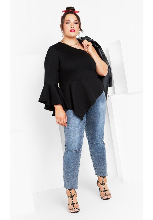 Audrey Top - black, BLACK, alternate image number null