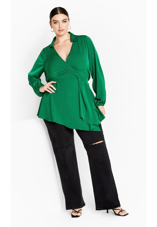 Olivia Tunic - green, GREEN, on-hover image number null