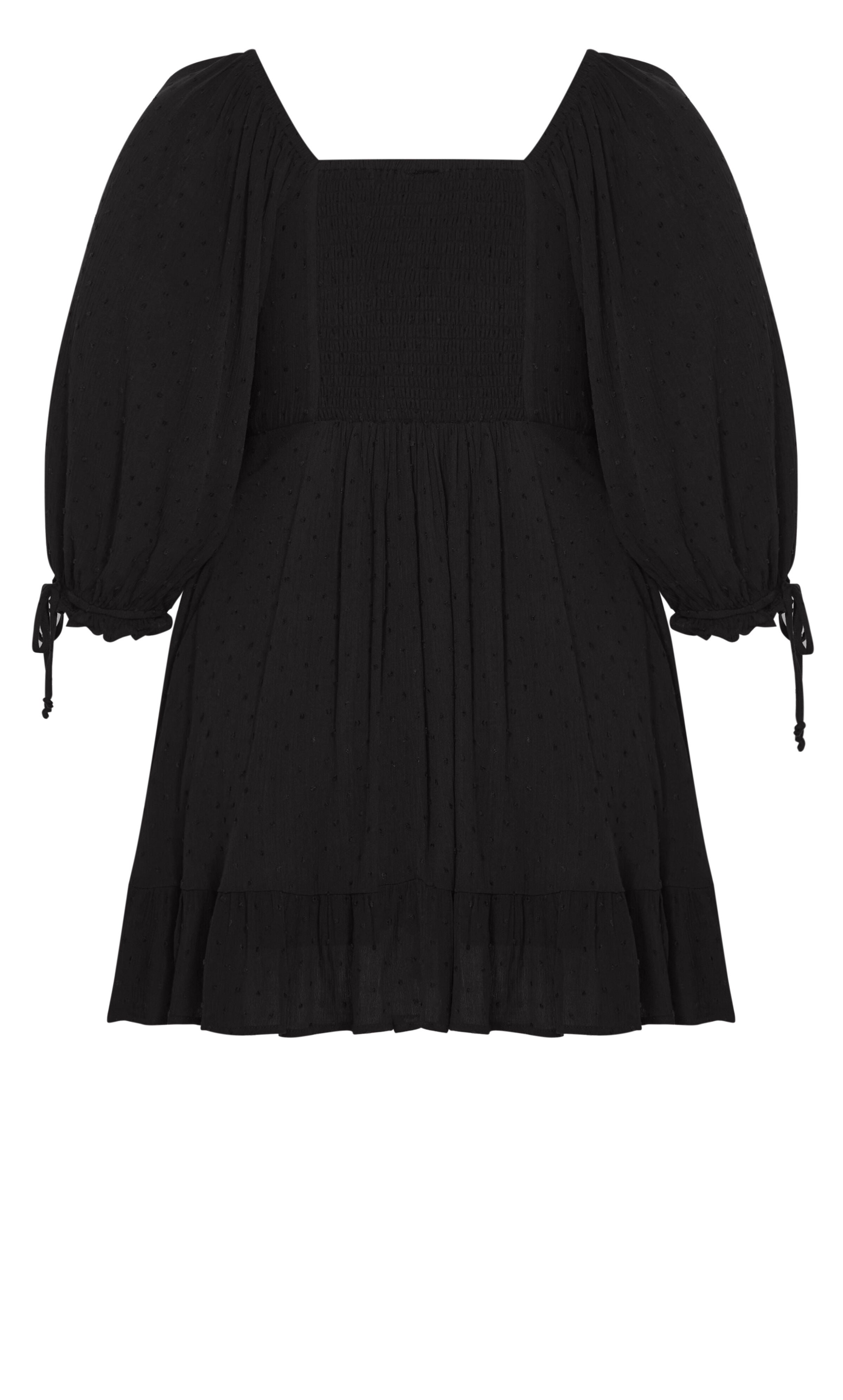 Allegra Mini Dress - rosewood, BLACK, alternate image number 4