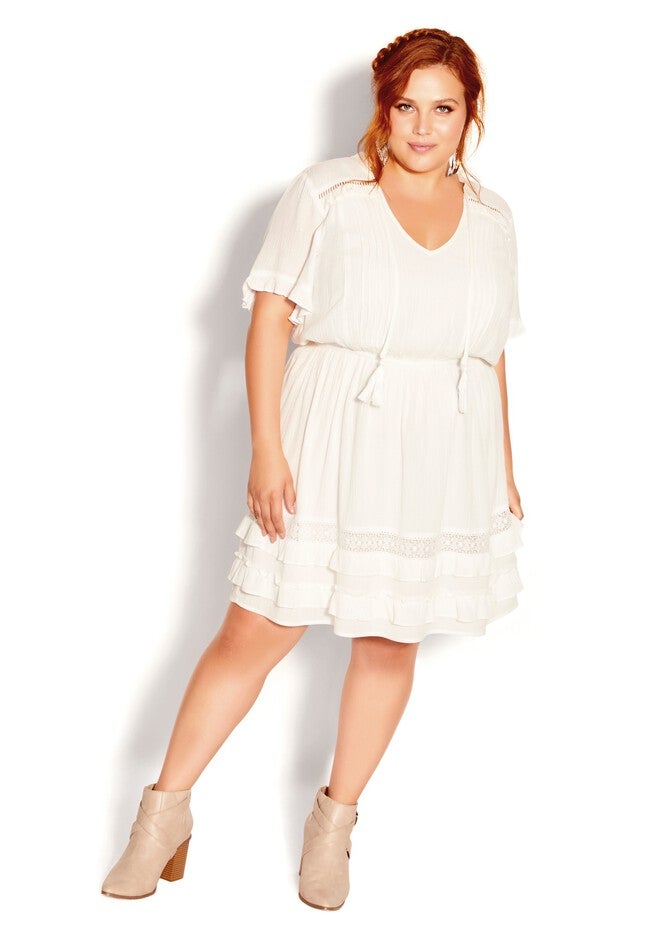 Spirit Dress - ivory, WHITE, on-hover image number null