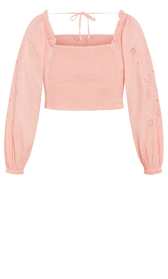 Willow Top - peachy, PINK, alternate image number 5