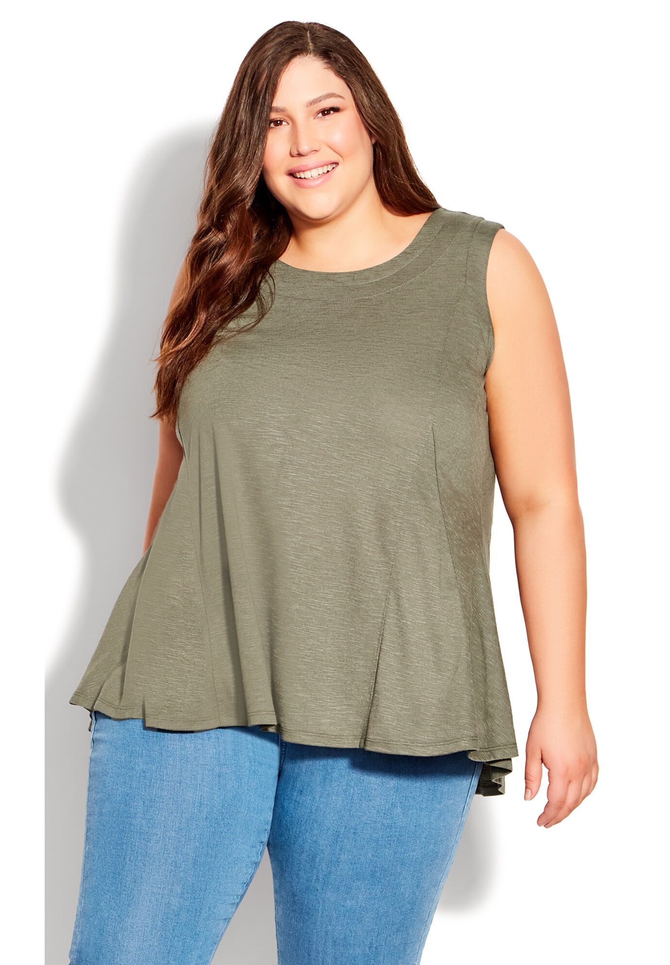 Fit N Flare Tank Avenue