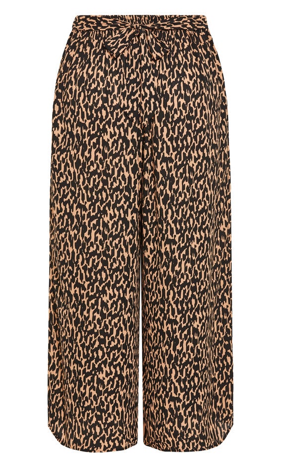 Illusion Pant - animal, BROWN, alternate image number null