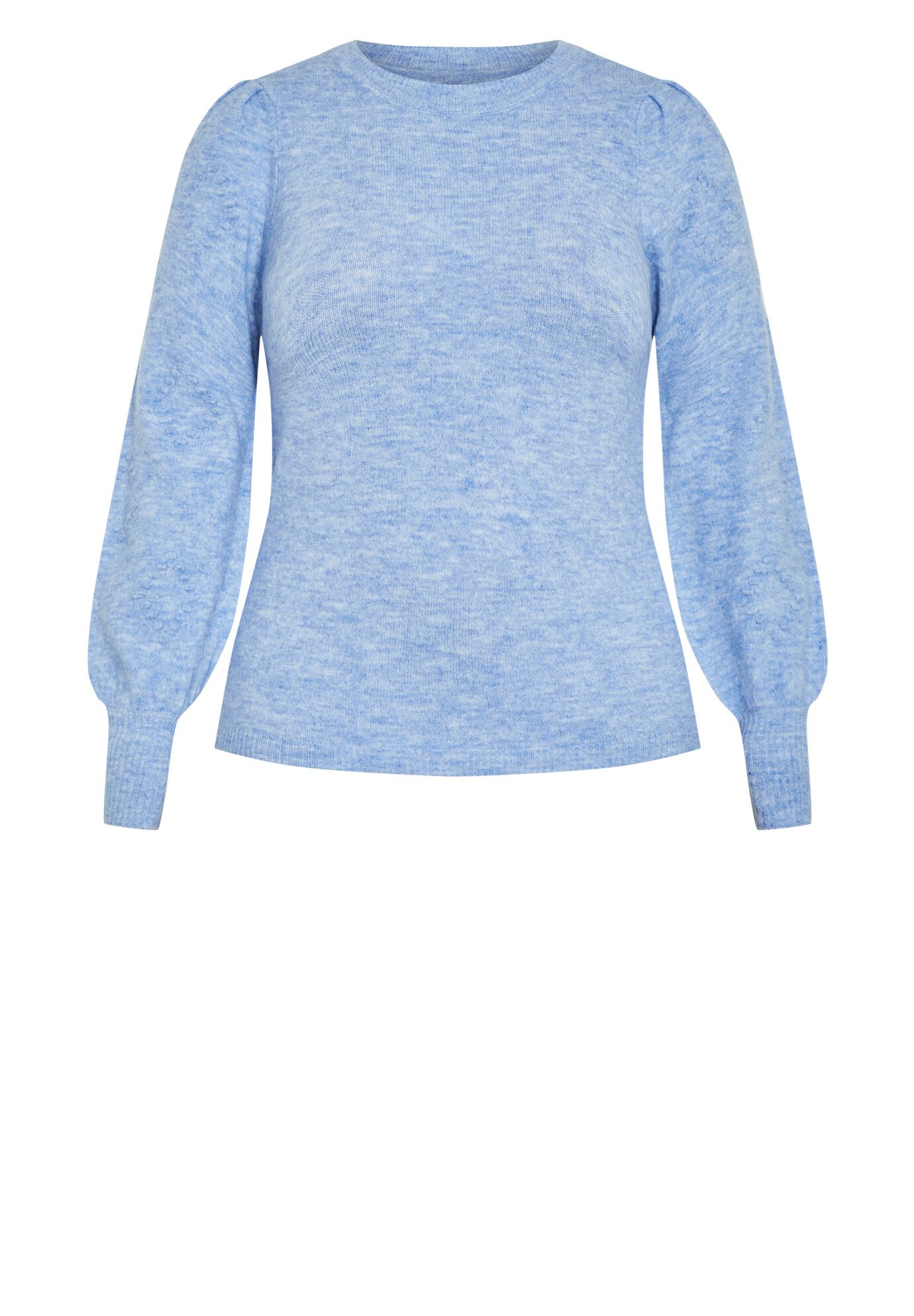 Nicky Pom Pom Sweater, SKY BLUE, alternate image number 4