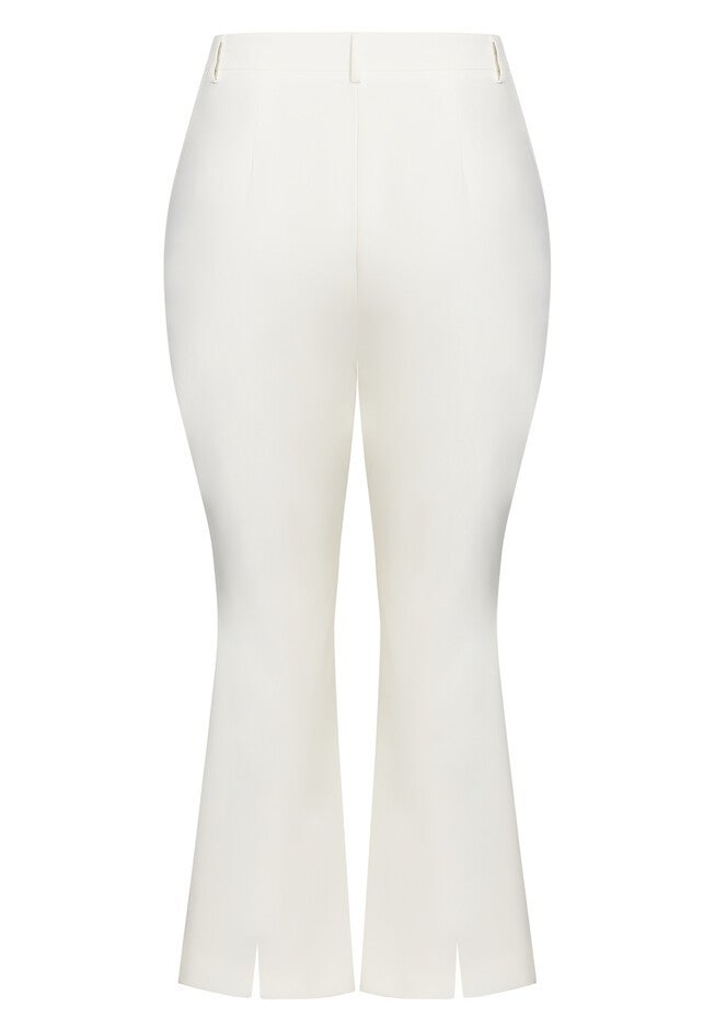 Luna Pant - ivory, WHITE, alternate image number 3