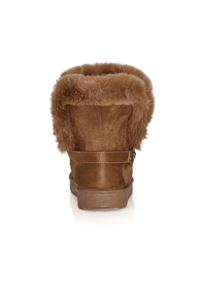 Pippa Hug Boot, COGNAC CREAM, alternate image number 2