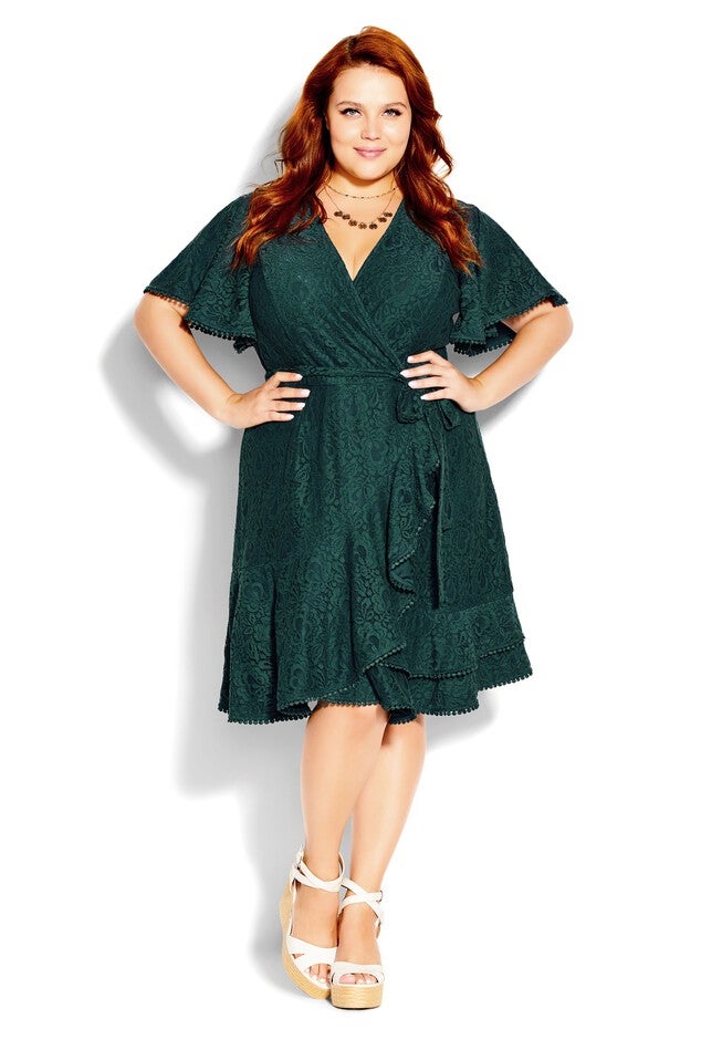 Sweet Love Lace Dress - jade, GREEN, hi-res image number 0