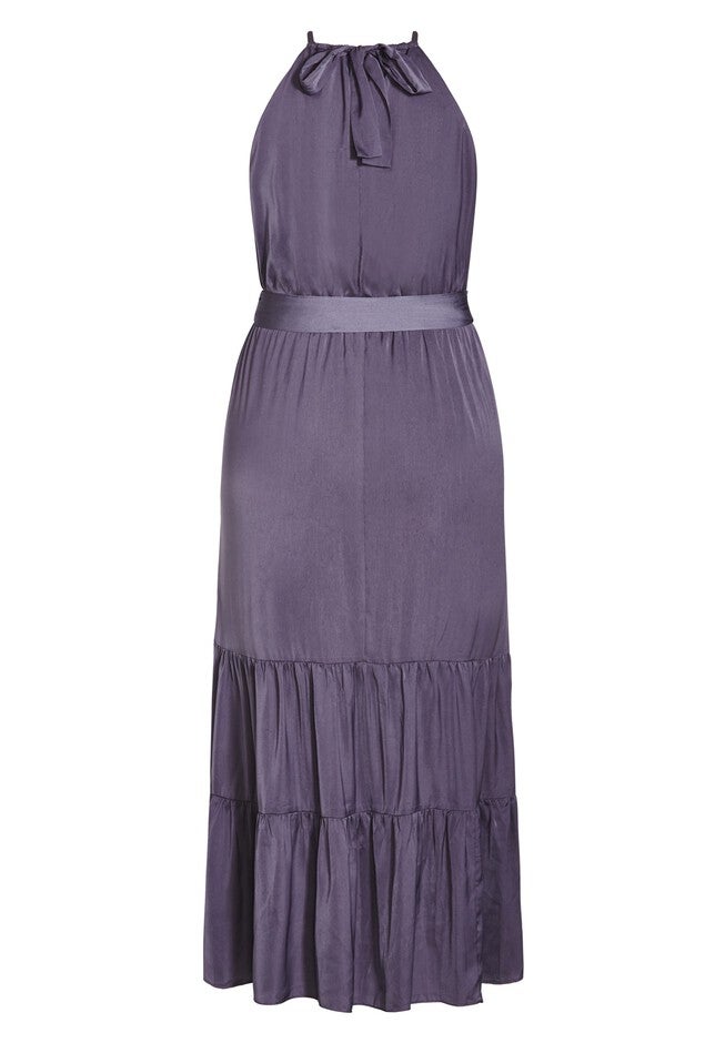 Iconic Tiered Maxi Dress - dusty lilac, PURPLE, alternate image number 2