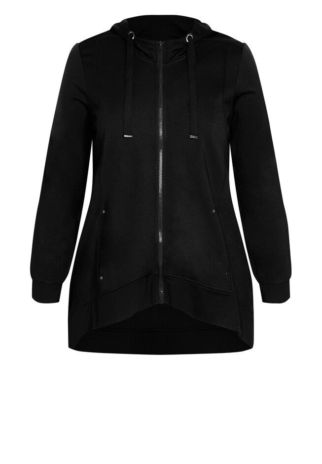 Weekender Bamboo Jacket - black, BLACK, on-hover image number 1
