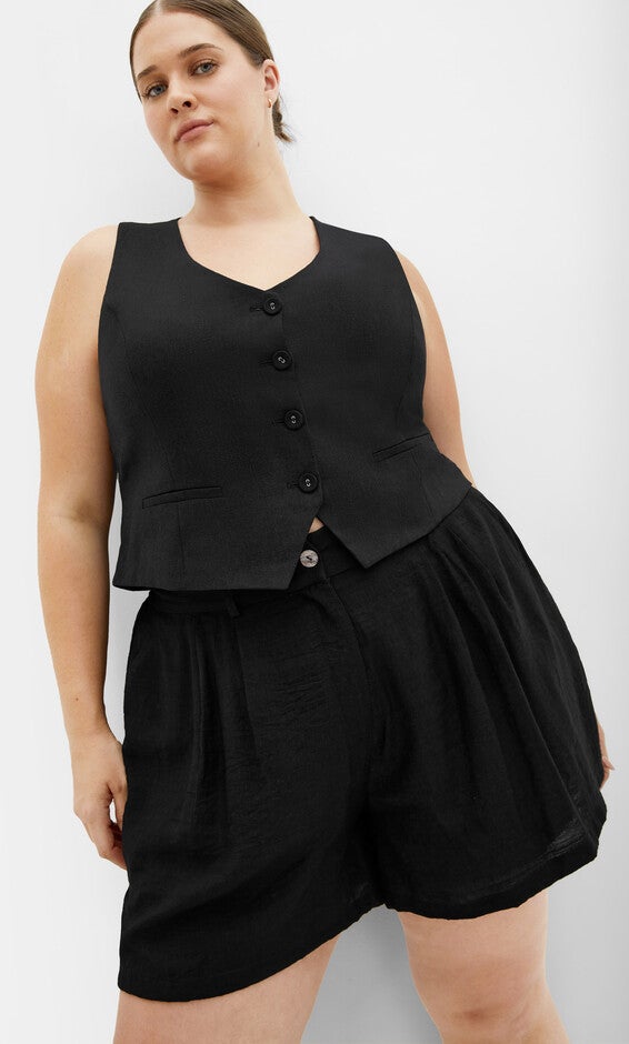 Bella Short - black, BLACK, hi-res image number null