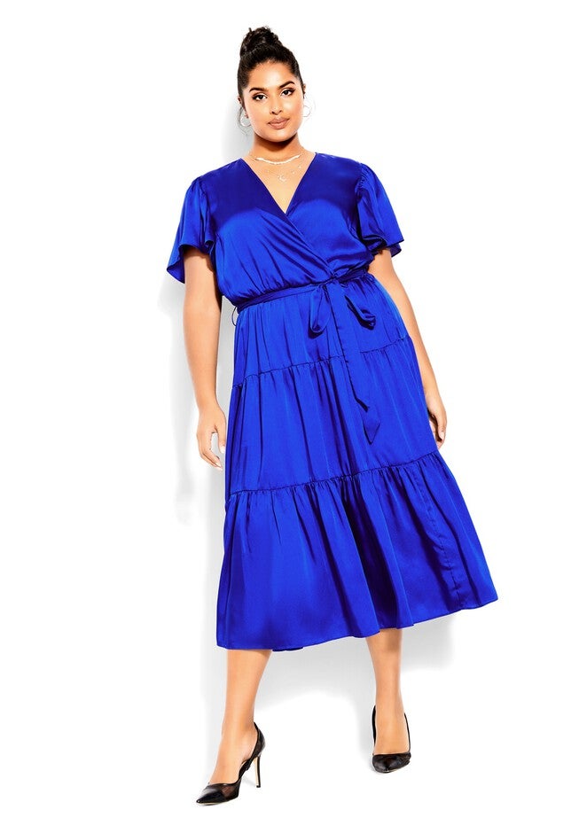 Tiered Sweetness Maxi Dress - cobalt, BLUE, hi-res image number 0