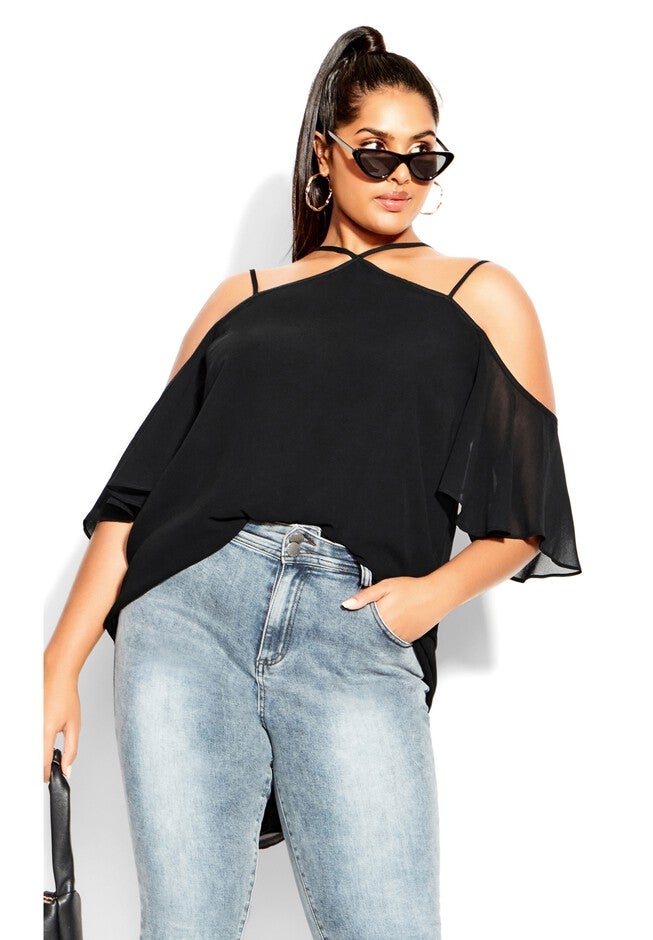 Claudia Top - black, BLACK, hi-res image number null