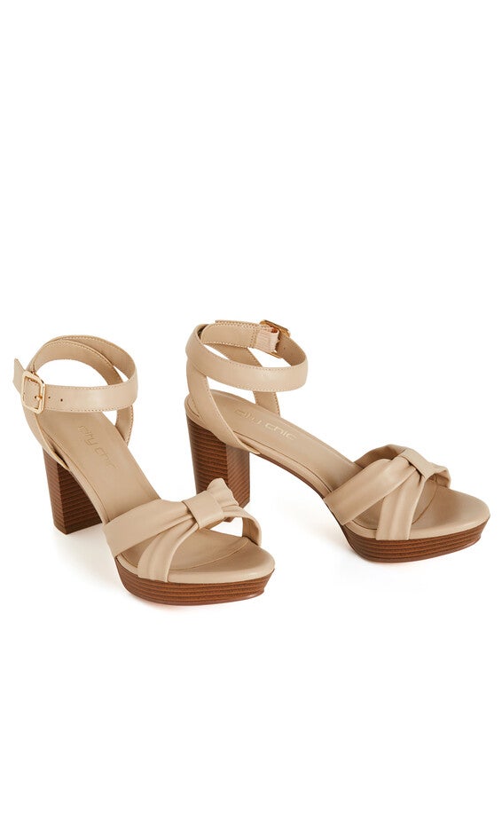 WIDE FIT Leah Platform - tan, BROWN, alternate image number 5