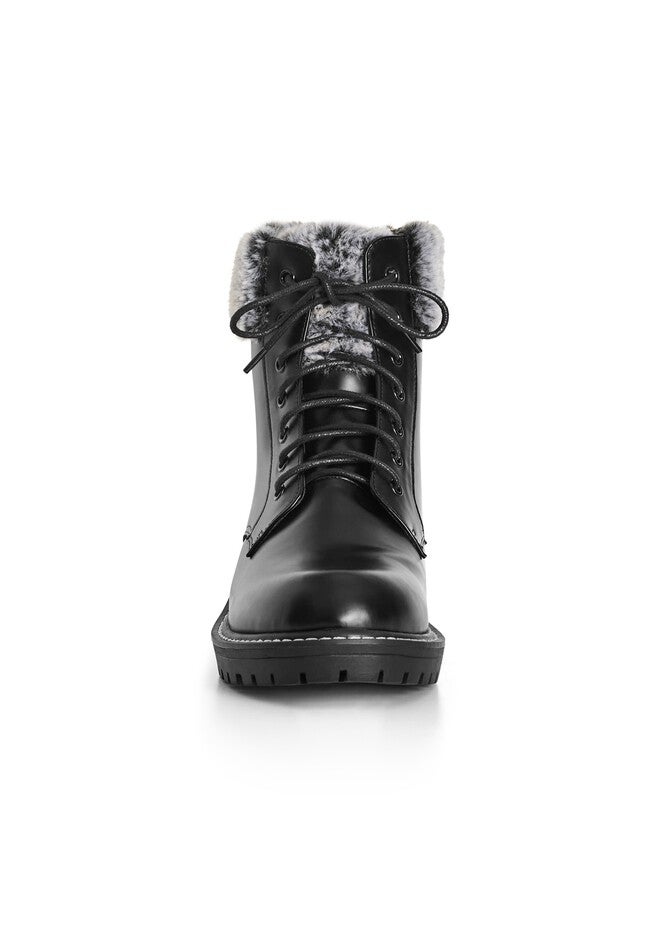 Saige Ankle Boot, BLACK, alternate image number 3