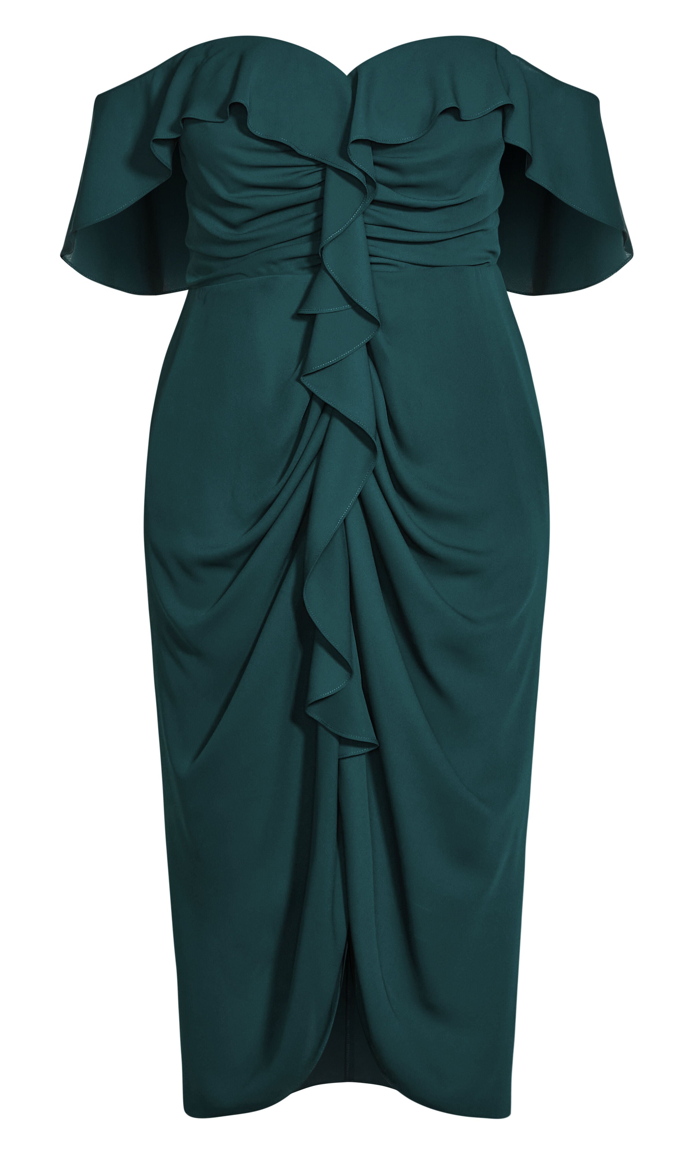 Va Va Voom Dress - emerald, GREEN, alternate image number 6