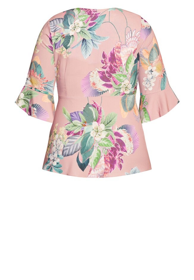 Heartwine Floral Top - rose, BLACK, alternate image number null