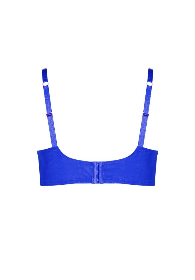 Irina Underwire Demi Bra - cobalt, BLUE, alternate image number null