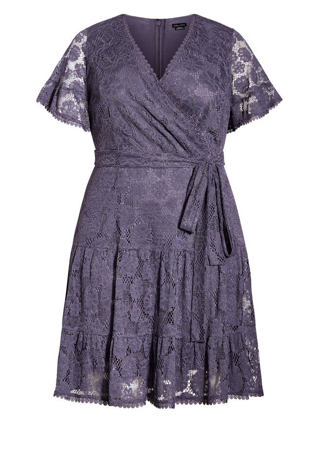 Garden Kisses Dress - dusty lilac, PURPLE, alternate image number 2
