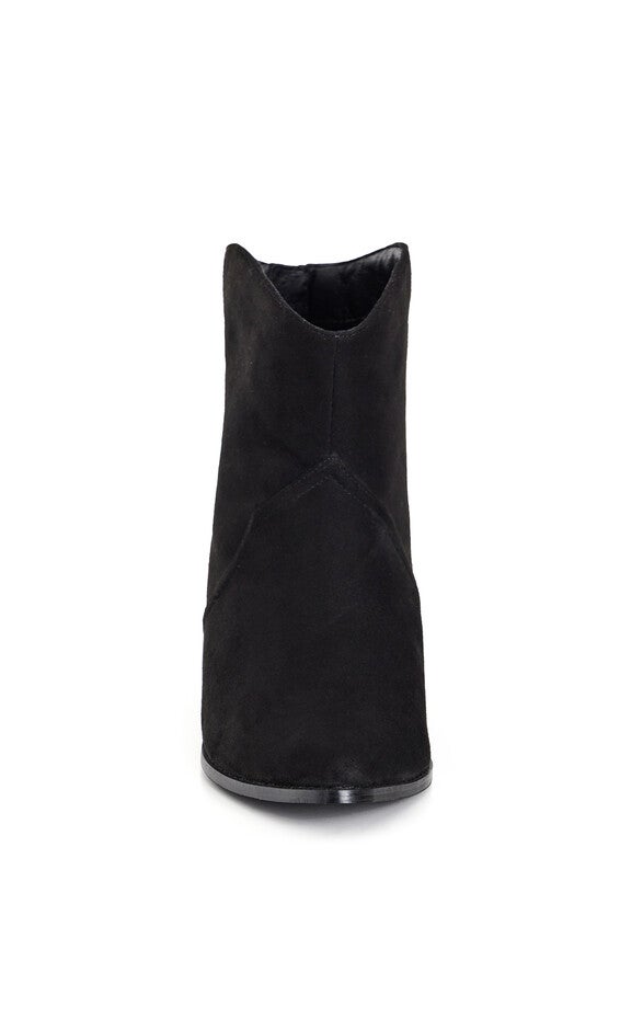 WIDE FIT Western Ankle Boot - black, BLACK, alternate image number 4