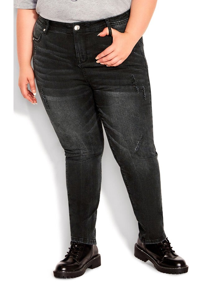 Status Skinny Jean, WASHED BLACK, alternate image number null