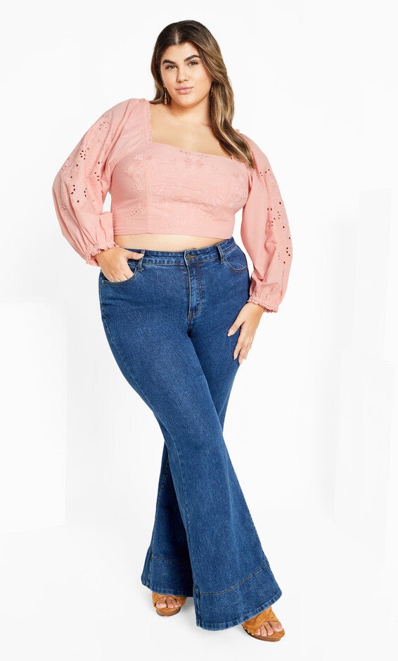 Willow Top - peachy, PINK, alternate image number 2
