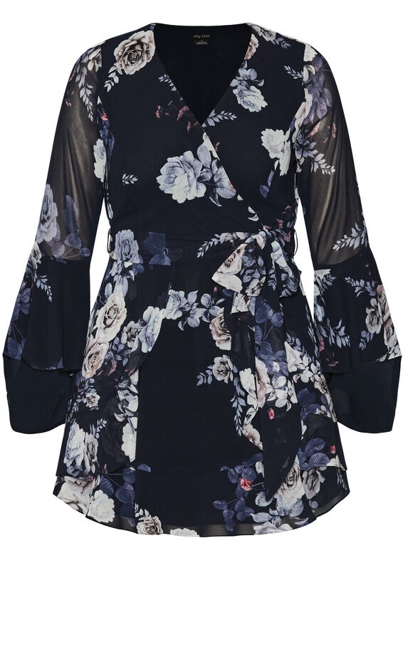 Gemma Dress - navy, MESMERISING, alternate image number 2