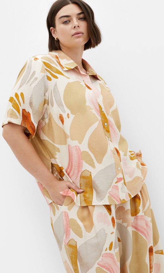 Surface Level Shirt - print, WHITE, hi-res image number null
