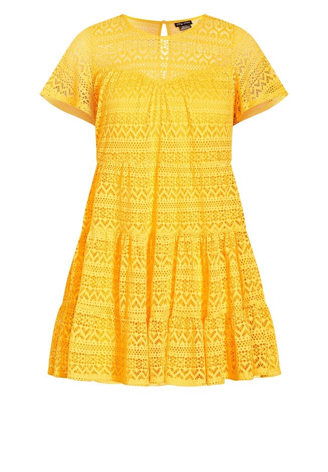 Serenity Dress - golden, YELLOW, alternate image number 2