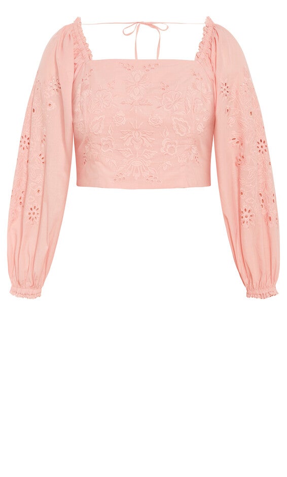 Willow Top - peachy, PINK, alternate image number 4